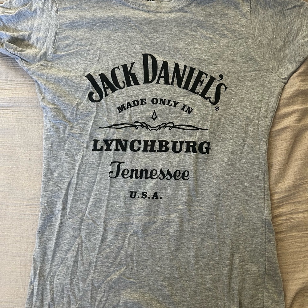 Jack Daniels Gray Short Sleeve Tee